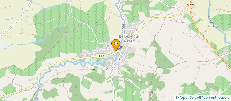 localisation de l'entreprise MADAME FLORA DA FONSECA CORREIA à BELVEZE-DU-RAZES