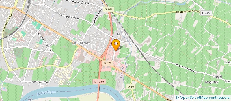 localisation de l'entreprise MADAME FLORA DARTIAILH  LIBOURNE