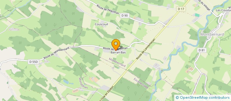 localisation de l'entreprise MADAME FLORA DE JONG  BECCAS