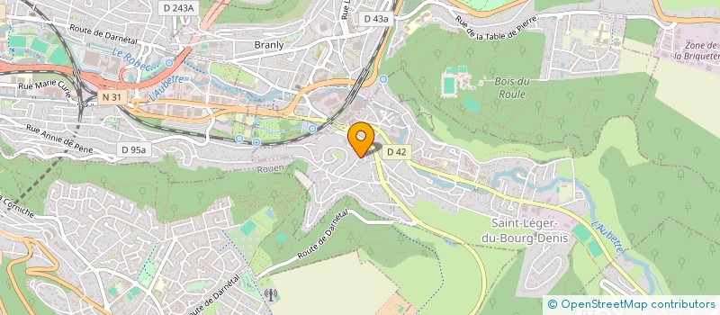 localisation de l'entreprise MADAME FLORA DEMOOR  SAINT-LEGER-DU-BOURG-DENIS