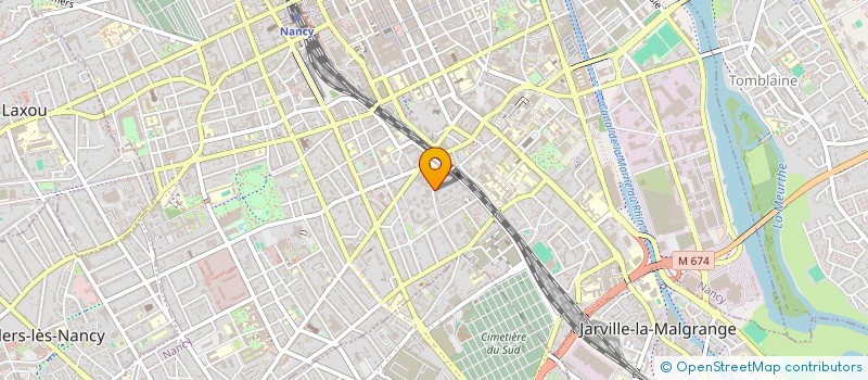 localisation de l'entreprise MADAME FLORA DESNOUVAUX  NANCY