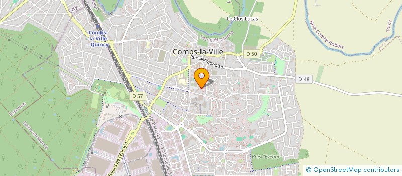 localisation de l'entreprise MADAME FLORA DIETCHI à COMBS-LA-VILLE