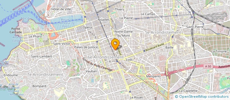 localisation de l'entreprise MADAME FLORA DIONISI à MARSEILLE