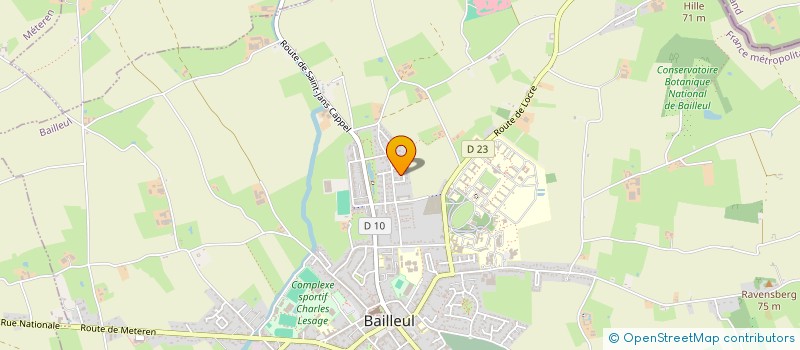 localisation de l'entreprise MADAME FLORA DUFOUR à BAILLEUL