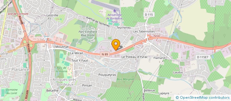 localisation de l'entreprise MADAME FLORA ESCALEIRA  ARTIGUES-PRES-BORDEAUX