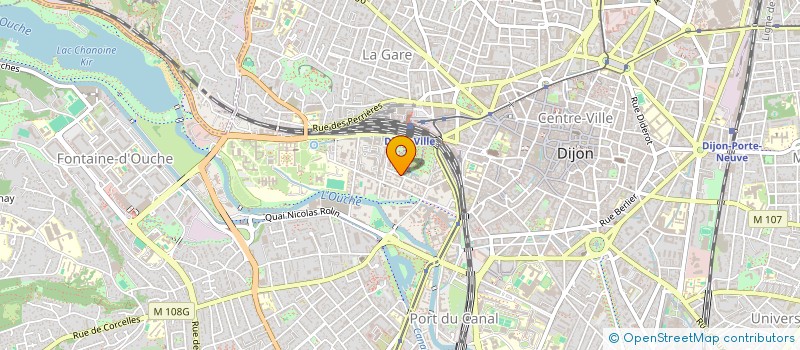 localisation de l'entreprise MADAME FLORA FASZCZENKO  DIJON