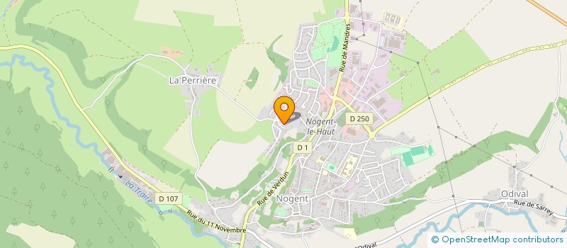 localisation de l'entreprise MADAME FLORA FETTIG à NOGENT