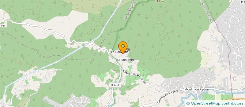 localisation de l'entreprise MADAME FLORA FEVRIER  AURIOL