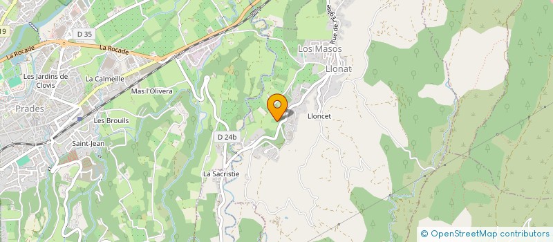 localisation de l'entreprise MADAME FLORA FOUGERON  LOS MASOS