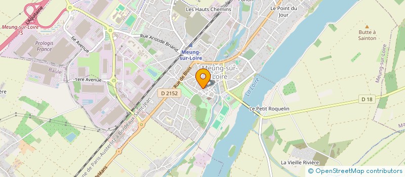 localisation de l'entreprise MADAME FLORA GAUTIER à MEUNG-SUR-LOIRE