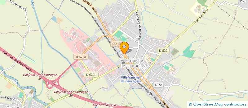 localisation de l'entreprise MADAME FLORA GILBERT  VILLEFRANCHE-DE-LAURAGAIS