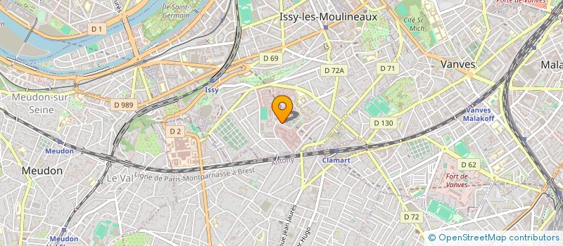 localisation de l'entreprise MADAME FLORA GOURIER à ISSY-LES-MOULINEAUX