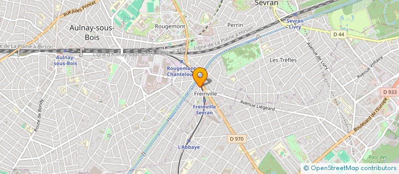 localisation de l'entreprise MADAME FLORA HAMMOUDI  SEVRAN