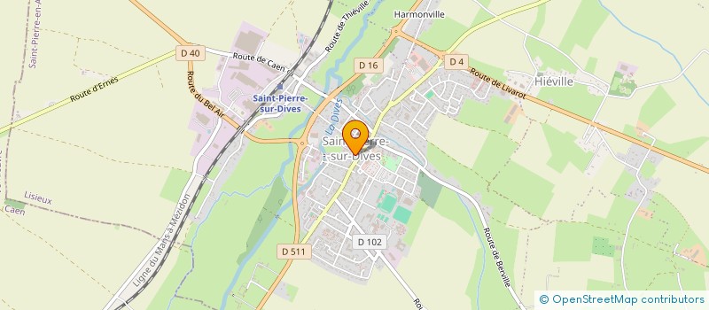 localisation de l'entreprise MADAME FLORA HARDY à SAINT-PIERRE-EN-AUGE