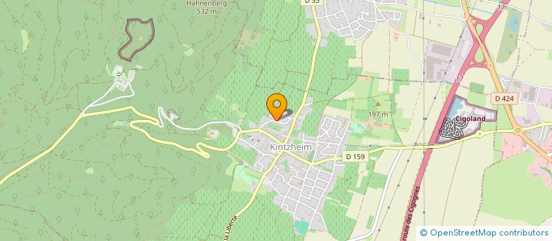 localisation de l'entreprise MADAME FLORA HATTERMANN  KINTZHEIM