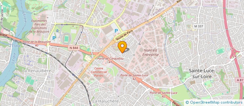 localisation de l'entreprise MADAME FLORA IMBERT à NANTES