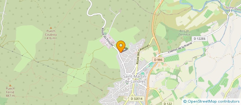 localisation de l'entreprise MADAME FLORA JOLY  SAINT-MARTIN-DE-LONDRES