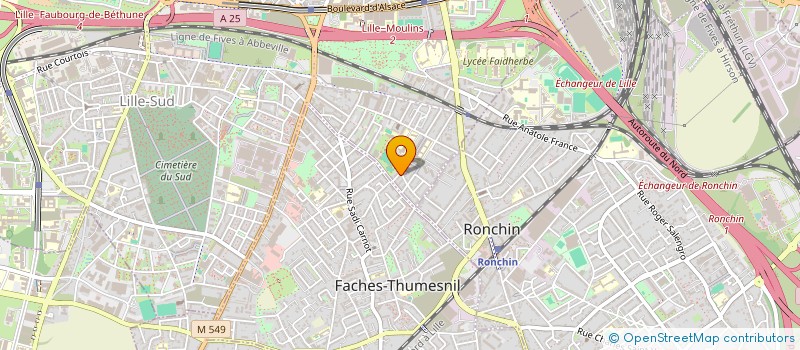 localisation de l'entreprise MADAME FLORA KISSAYI BAKI  LILLE