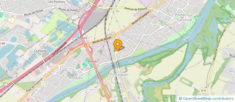 localisation de l'entreprise MADAME FLORA LITNHOUVONGS à PORTET-SUR-GARONNE