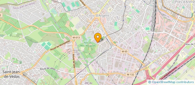 localisation de l'entreprise MADAME FLORA MARTIN à MONTPELLIER
