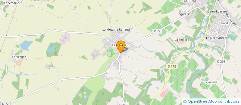 localisation de l'entreprise MADAME FLORA MARTIN  TOUVOIS