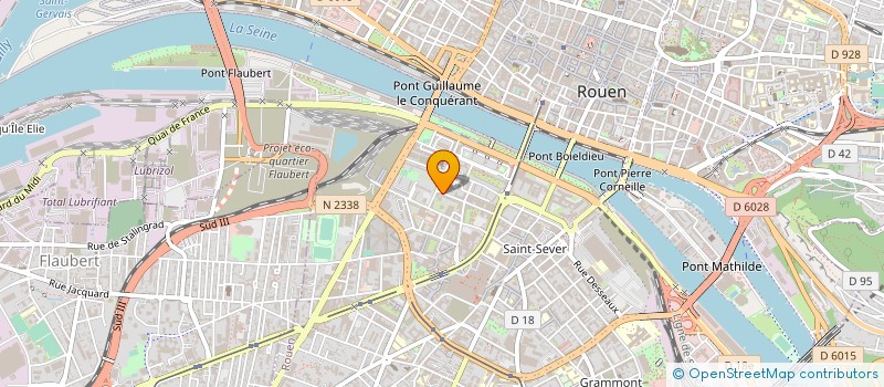 localisation de l'entreprise MADAME FLORA MARY  ROUEN