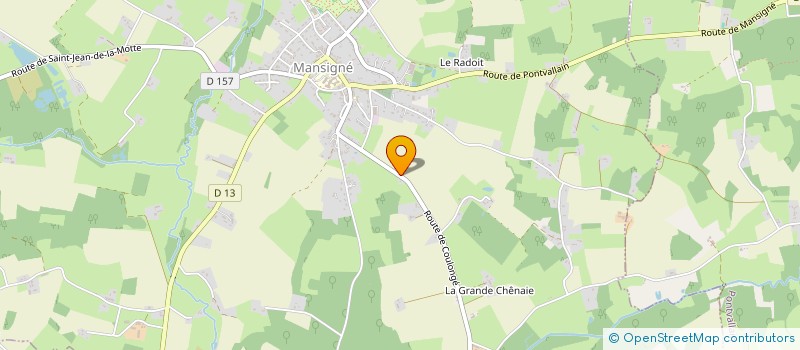 localisation de l'entreprise MADAME FLORA MATOS  MANSIGNE