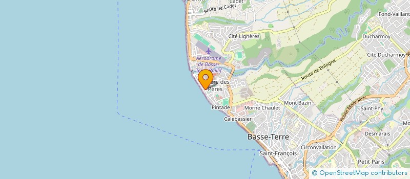 localisation de l'entreprise MADAME FLORA MORADEL à BASSE-TERRE