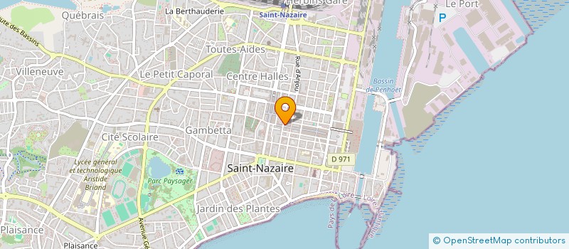 localisation de l'entreprise MADAME FLORA MORANCAY à SAINT-NAZAIRE