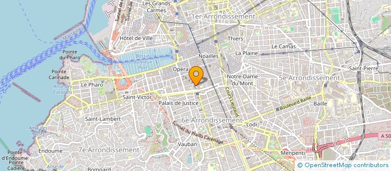 localisation de l'entreprise MADAME FLORA MOREL à MARSEILLE