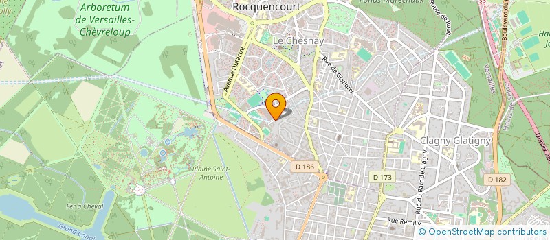 localisation de l'entreprise MADAME FLORA PAYET à LE CHESNAY-ROCQUENCOURT