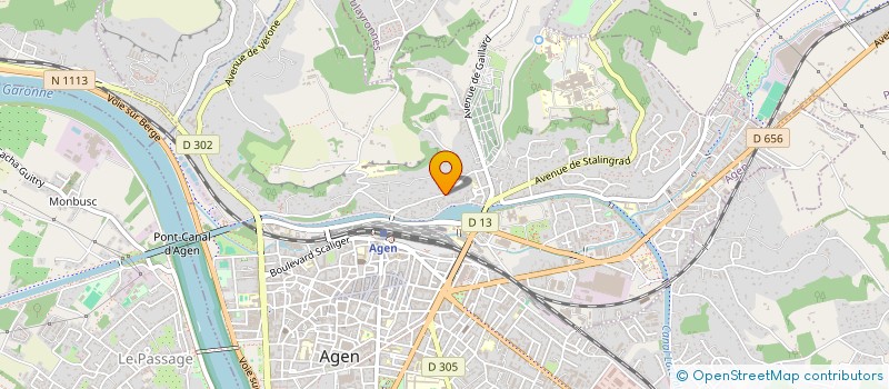 localisation de l'entreprise MADAME FLORA PEREZ-MANZANO  AGEN