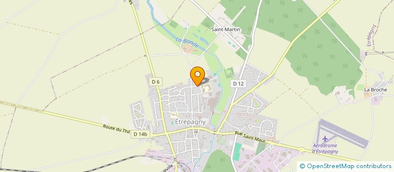 localisation de l'entreprise MADAME FLORA PIC  ETREPAGNY