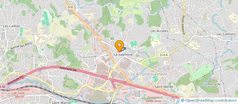 localisation de l'entreprise MADAME FLORA RAYBAUD  MARSEILLE