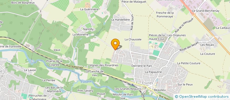 localisation de l'entreprise MADAME FLORA REBOUSSIN  ESVRES