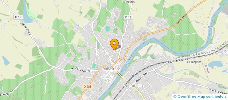 localisation de l'entreprise MADAME FLORA ROBERT  RABASTENS