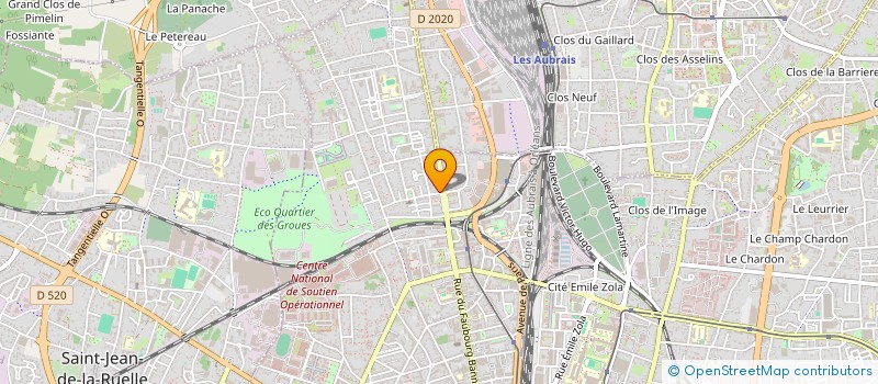 localisation de l'entreprise MADAME FLORA ROLDAN à ORLEANS