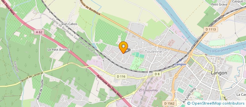 localisation de l'entreprise MADAME FLORA SEGUREL  TOULENNE