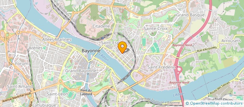 localisation de l'entreprise MADAME FLORA SOLANS  BAYONNE