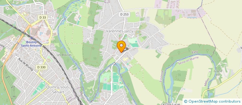 localisation de l'entreprise MADAME FLORA SOULARD  VARENNES-JARCY