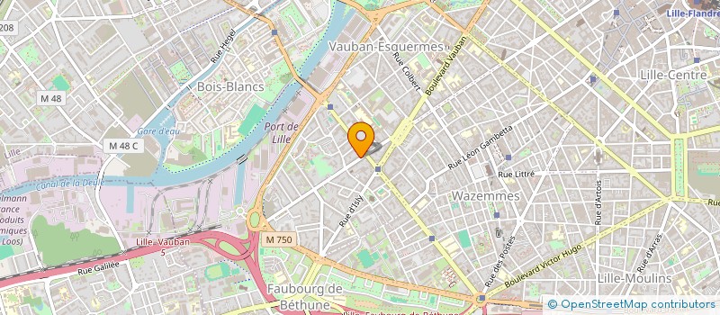 localisation de l'entreprise MADAME FLORA SPRUYT à LILLE