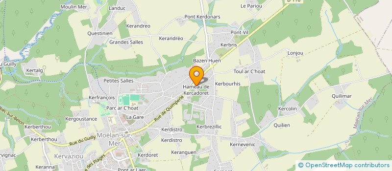 localisation de l'entreprise MADAME FLORA TARUGGI à MOELAN-SUR-MER