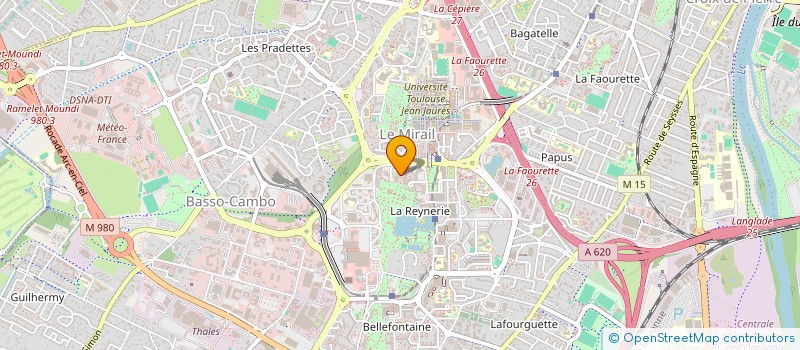 localisation de l'entreprise MADAME FLORA TAVERNER à TOULOUSE