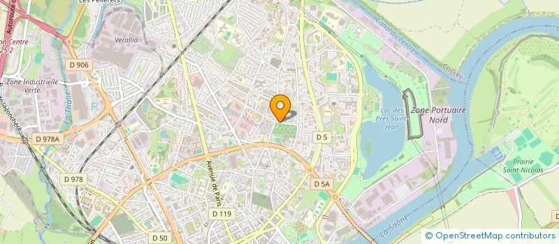 localisation de l'entreprise MADAME FLORA VACLE  CHALON-SUR-SAONE