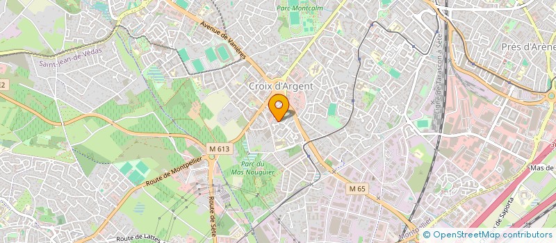 localisation de l'entreprise MADAME FLORA VASQUEZ à MONTPELLIER