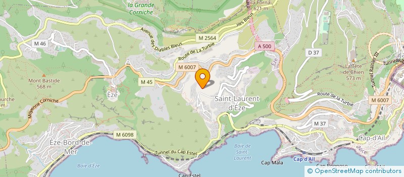 localisation de l'entreprise MADAME FLORA VIGNA  EZE