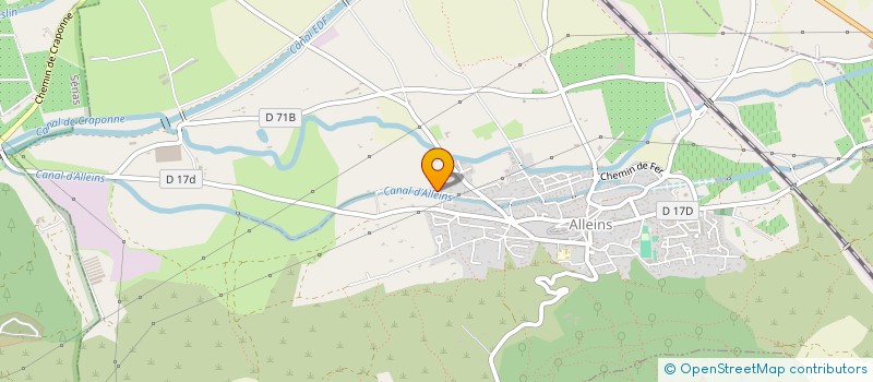 localisation de l'entreprise MADAME FLORA VINCENT  ALLEINS