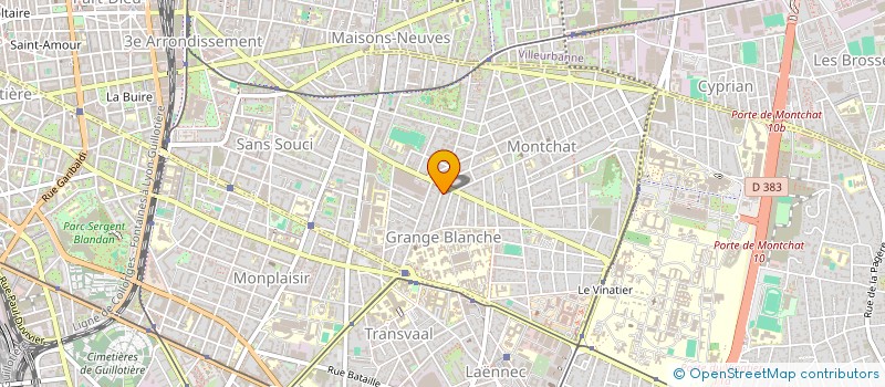 localisation de l'entreprise MADAME FLORAINE ALLART à LYON