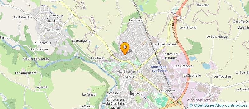 localisation de l'entreprise MADAME FLORANE BELLOT  MORTAGNE-SUR-SEVRE