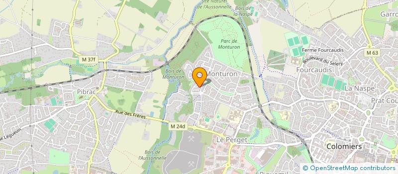 localisation de l'entreprise MADAME FLORBELA VENTURA à COLOMIERS